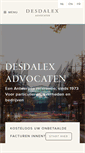 Mobile Screenshot of desdalex.be